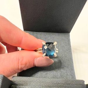 David Yurman 11mm chatelaine ring size 6